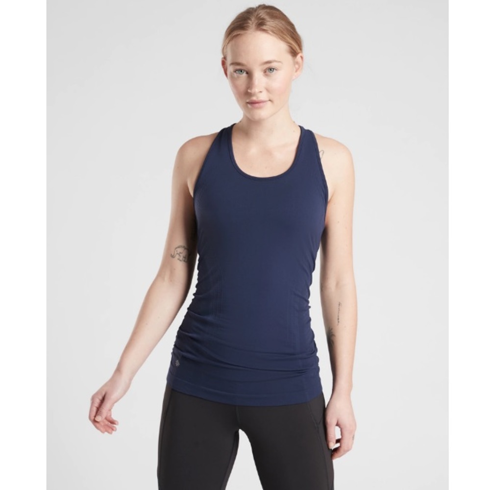 NWT Athleta Speedlight Tank // Dress Blue